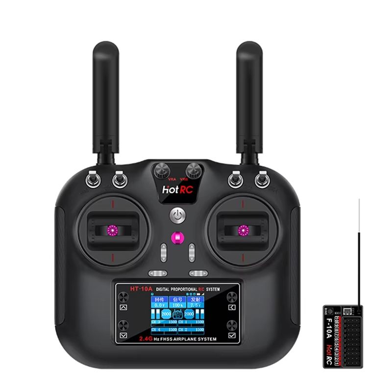 Drone Kit Beginner - HOTRC HT-10A 2.4Ghz 10CH Uzaktan Kumanda