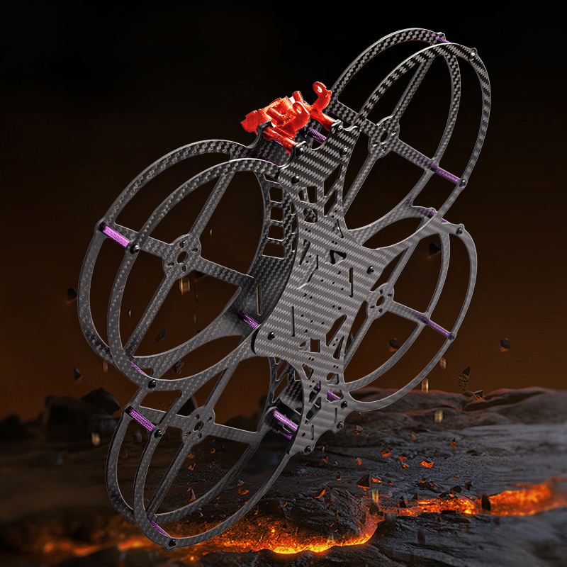 Drone Kit Octocopter - Flyroun 5 Inç Karbon Fiber FPV