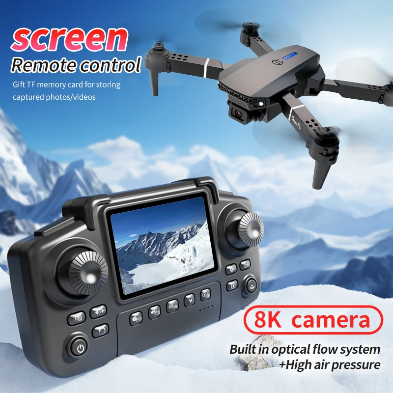 Profesyonel E88 PRO Drone ekra - Drone Kit Professional incelemesi ve fiyatı