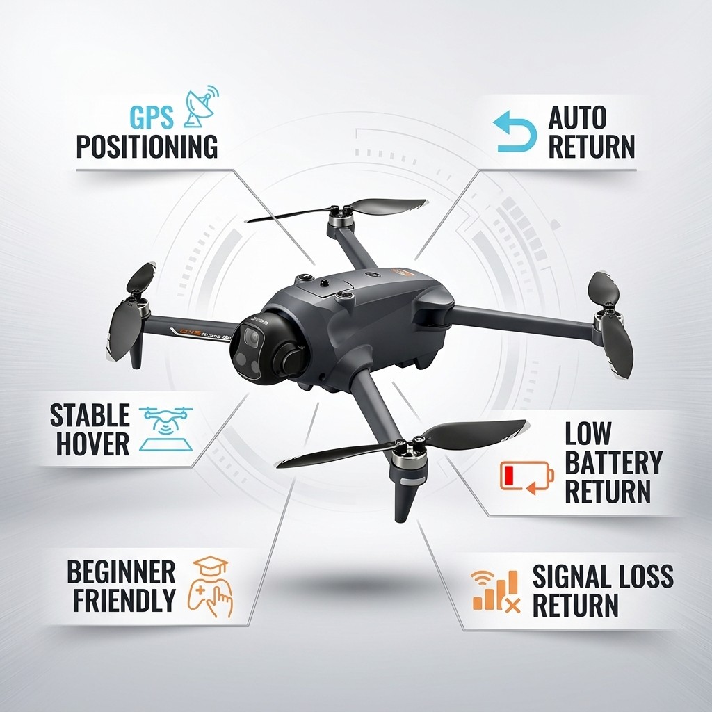 Potensic Drone GPS Otomatik Dö - Drone Kit With Camera incelemesi ve fiyatı