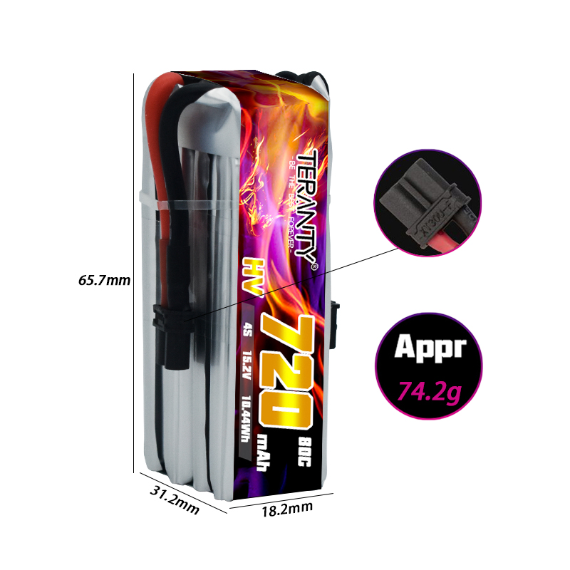 TERANTY 720mAh 4S 15.2V HV Lip - Drone Kit Fpv incelemesi ve fiyatı
