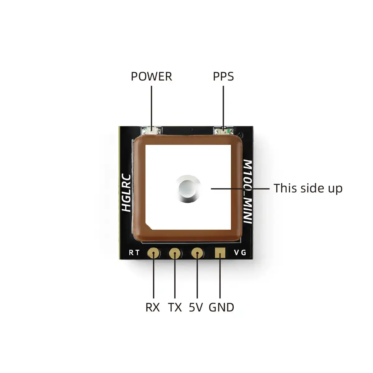 HGLRC M100 Mini GPS Modülü M10 - Drone Kit Fpv incelemesi ve fiyatı