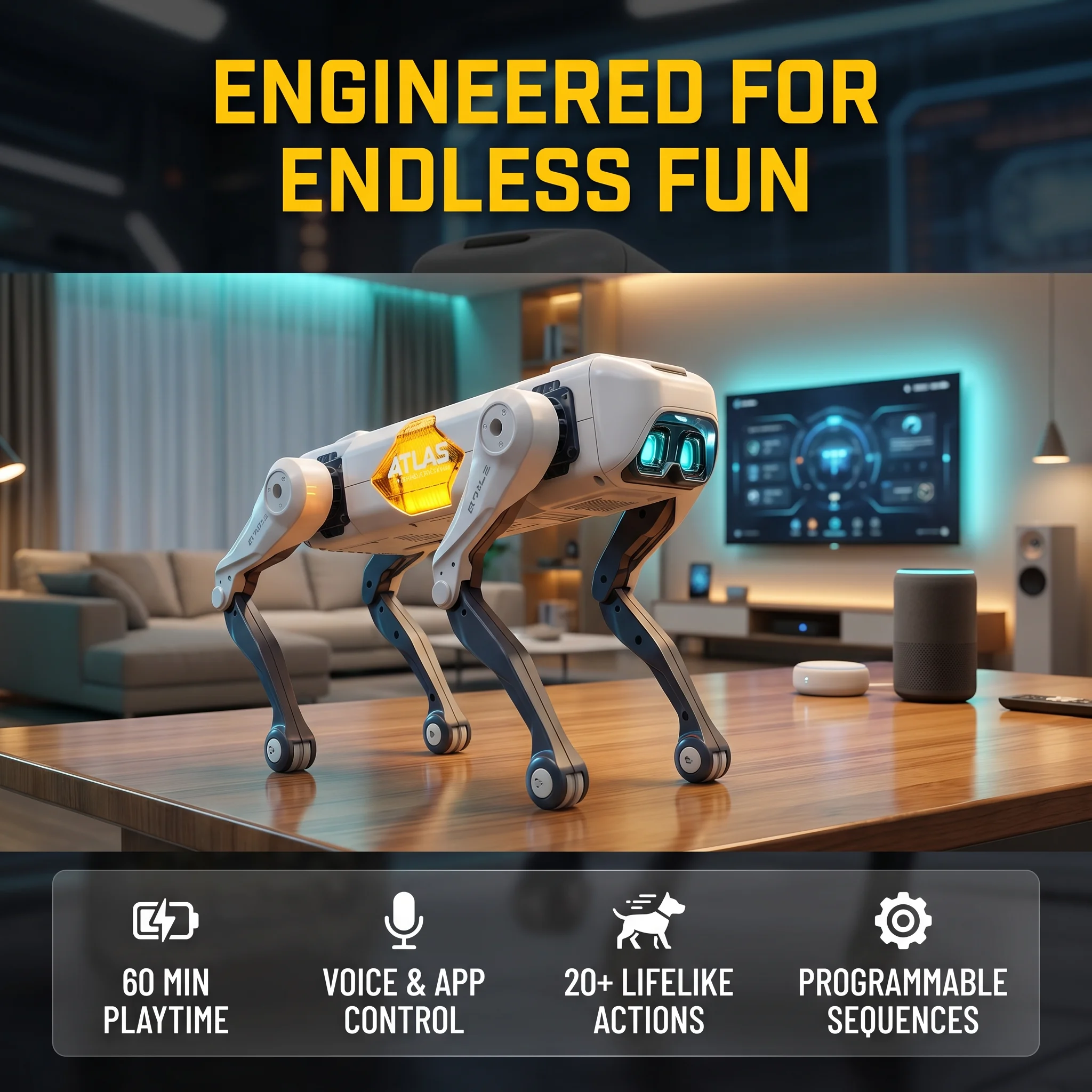 Yapay Zeka Akıllı Robot Köpek, - Drone Kit With Camera incelemesi ve fiyatı