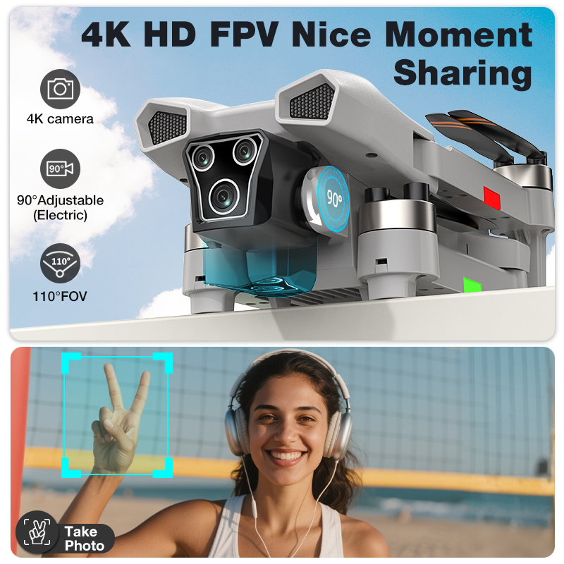 YENİ Sıcak L017 Pro Drone Fırç - Drone Kit Professional incelemesi ve fiyatı