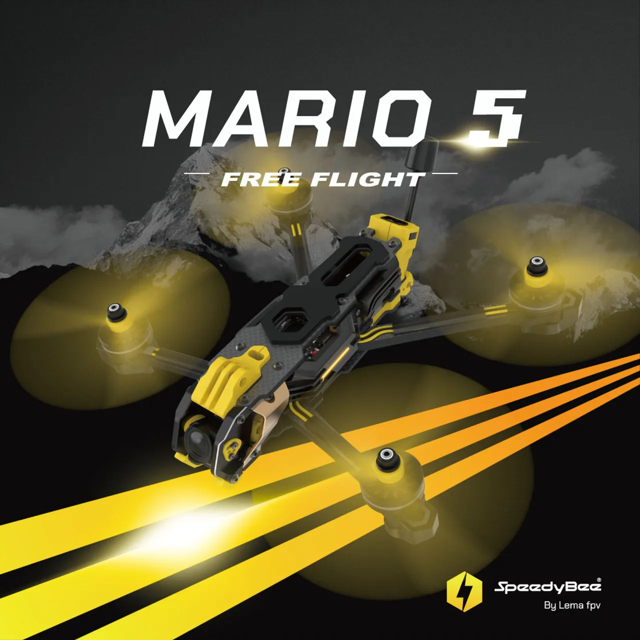 SpeedyBee 2025 Mario 5 O4 Karb - Drone Kit Racing incelemesi ve fiyatı