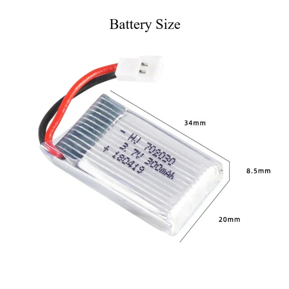 3.7 V 300 mAh Lipo Pil U816 F1 - Drone Kit Beginner incelemesi ve fiyatı